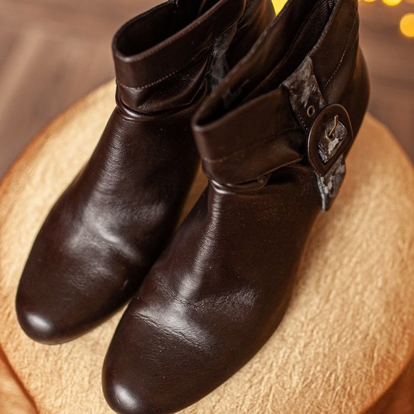 Judith Leather Boots size 9.5 - Picture 6 of 8